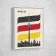 Berlin Retro Travel Print Berlin Retro Travel Print