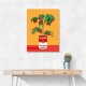 Campbells Soup Tomato Plant Retro Illustration