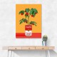 Campbells Soup Tomato Plant Retro Illustration