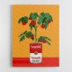 Campbells Soup Tomato Plant Retro Illustration