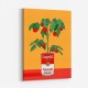 Campbells Soup Tomato Plant Retro Illustration