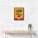 Campbells Soup Tomato Plant Retro Illustration