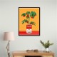 Campbells Soup Tomato Plant Retro Illustration