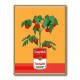 Campbells Soup Tomato Plant Retro Illustration