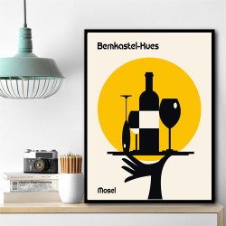 Mosel Wine Minimalist Print