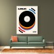 Bauhaus Musik Retro Illustration