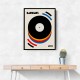 Bauhaus Musik Retro Illustration