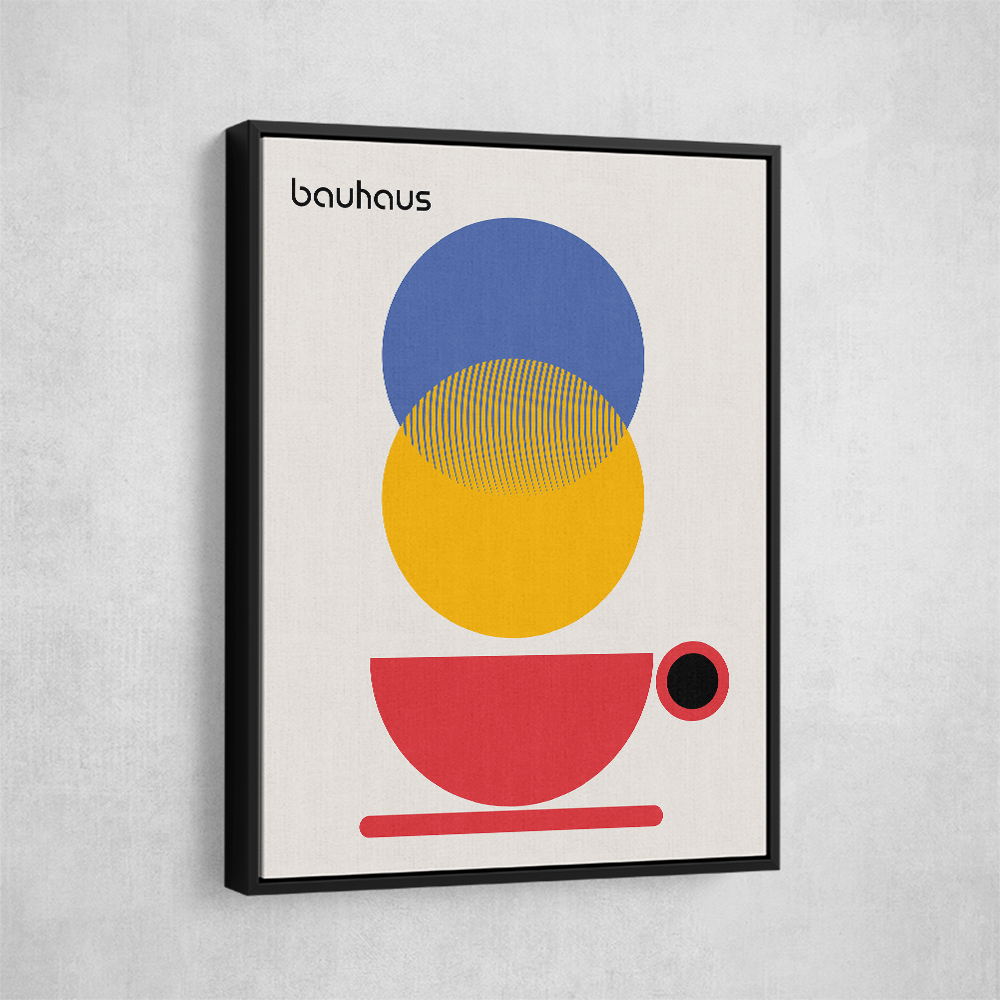 Bauhaus Coffee Abstract