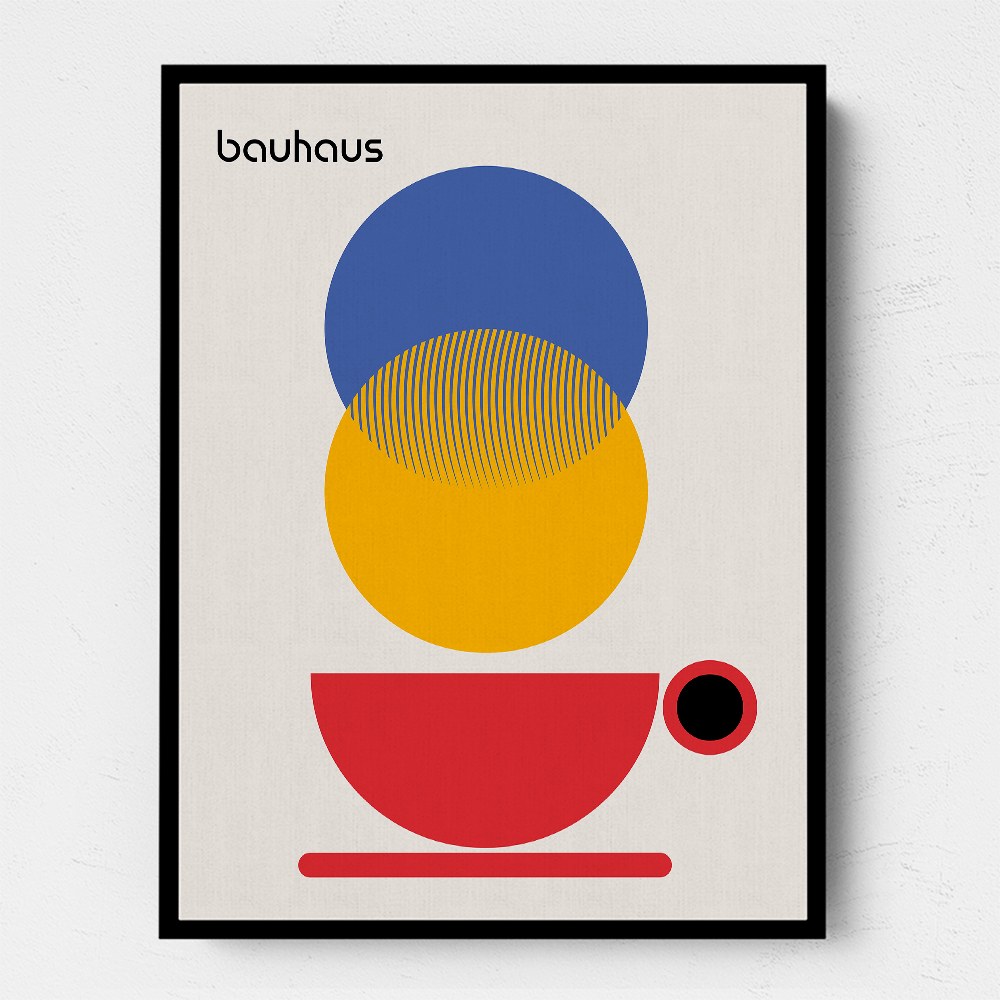 Bauhaus Coffee Abstract