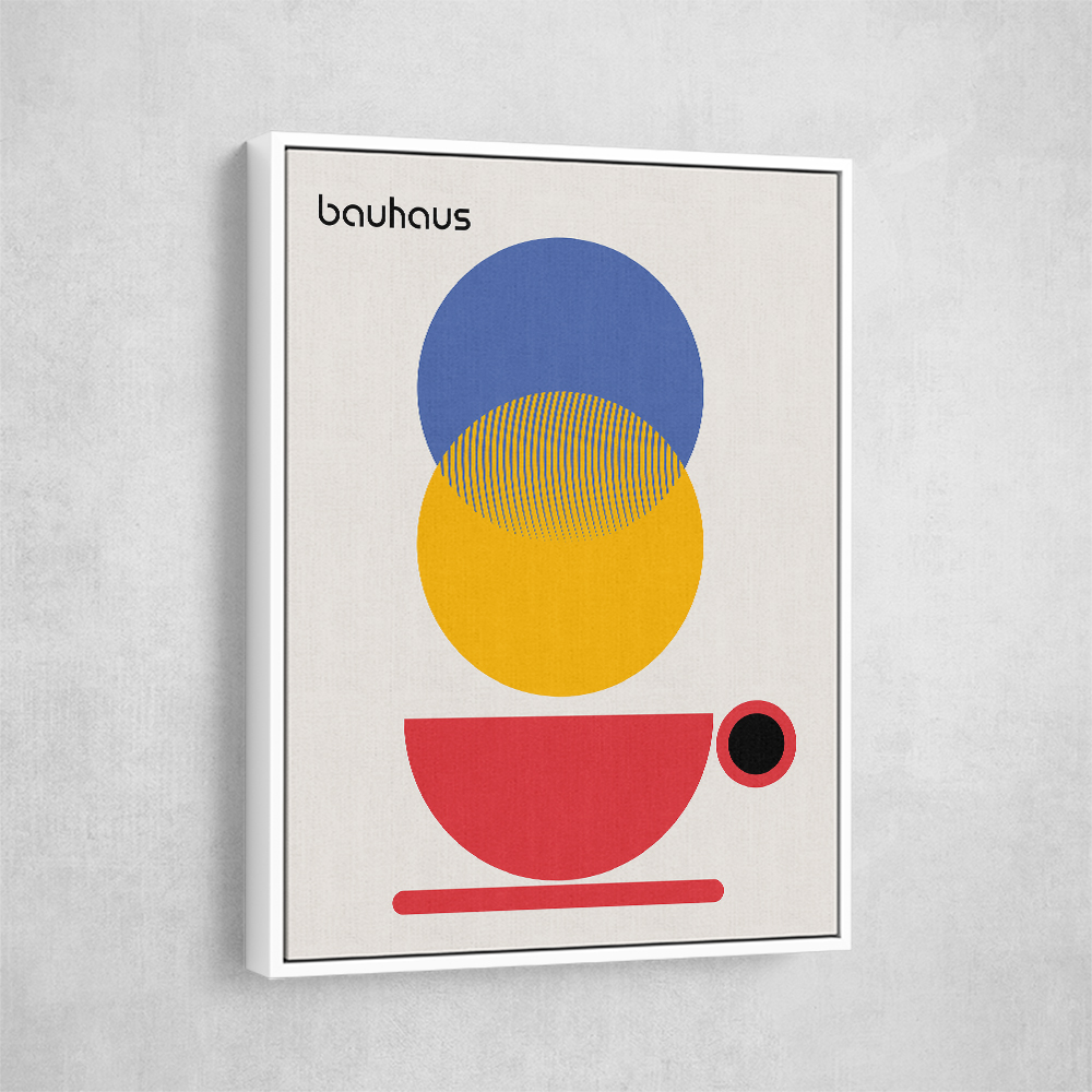 Bauhaus Coffee Abstract