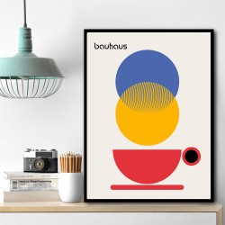 Bauhaus Coffee Abstract