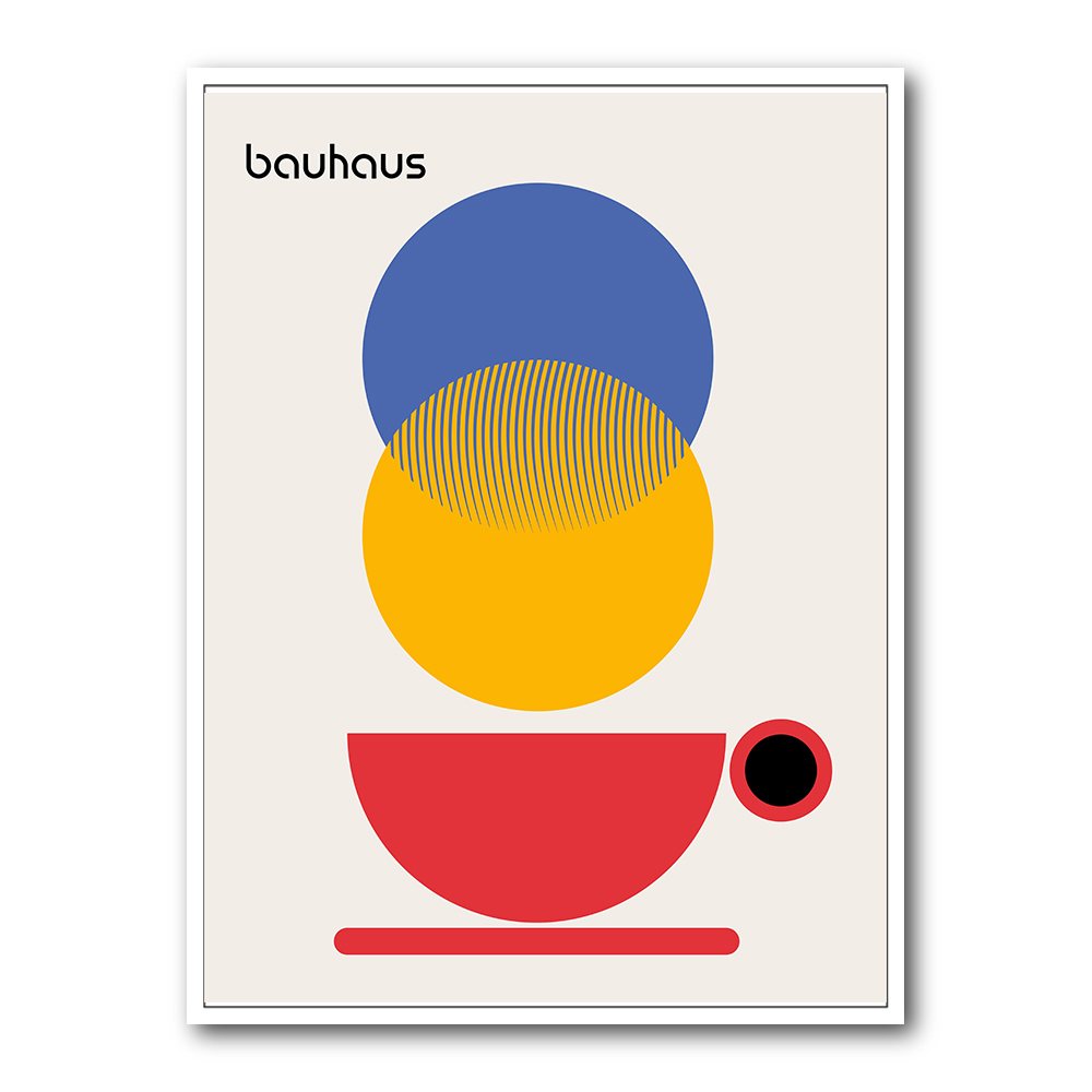 Bauhaus Coffee Abstract