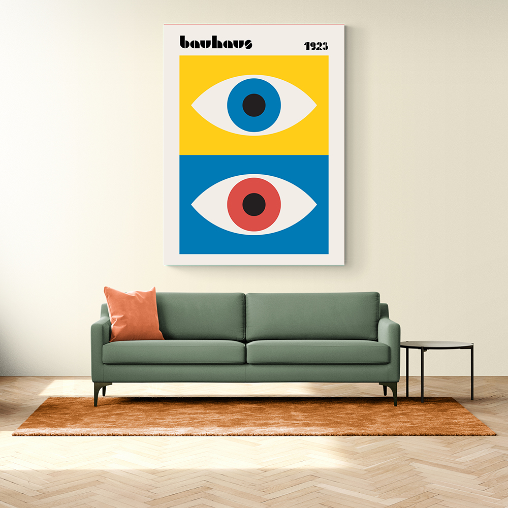 Bauhaus Eyes Abstract