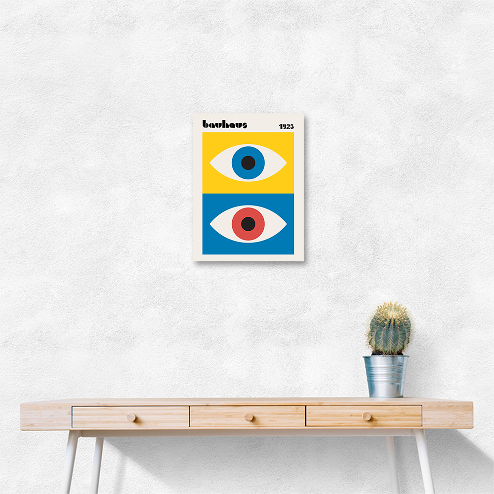 Bauhaus Eyes Abstract