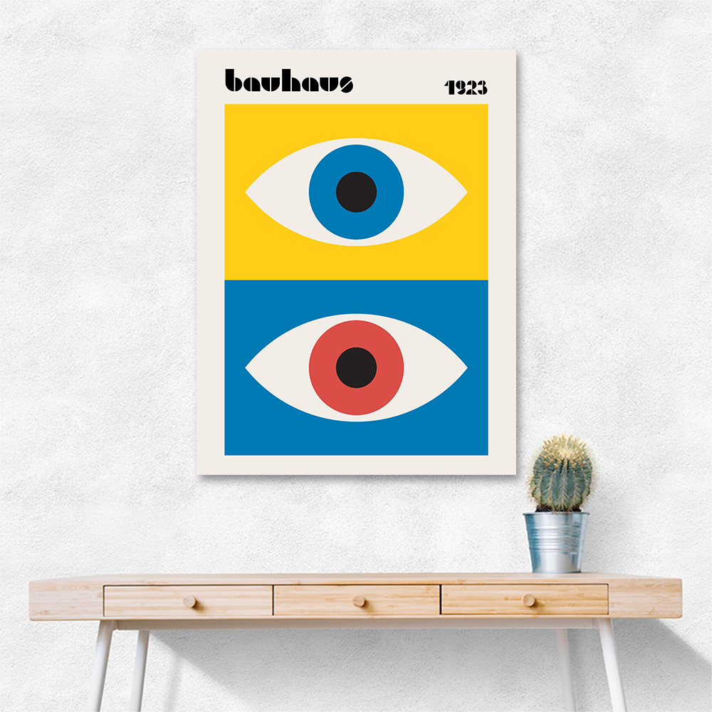 Bauhaus Eyes Abstract