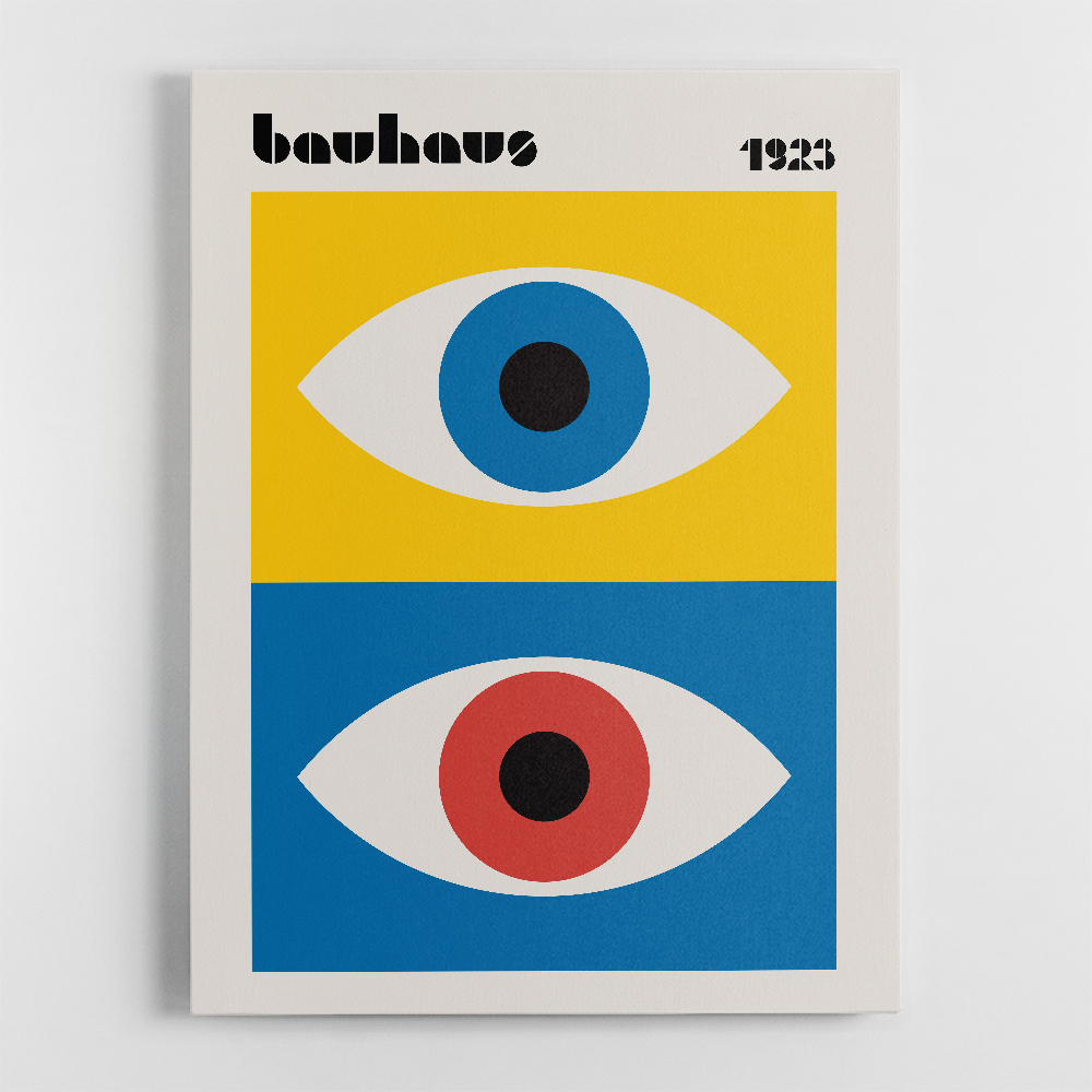 Bauhaus Eyes Abstract