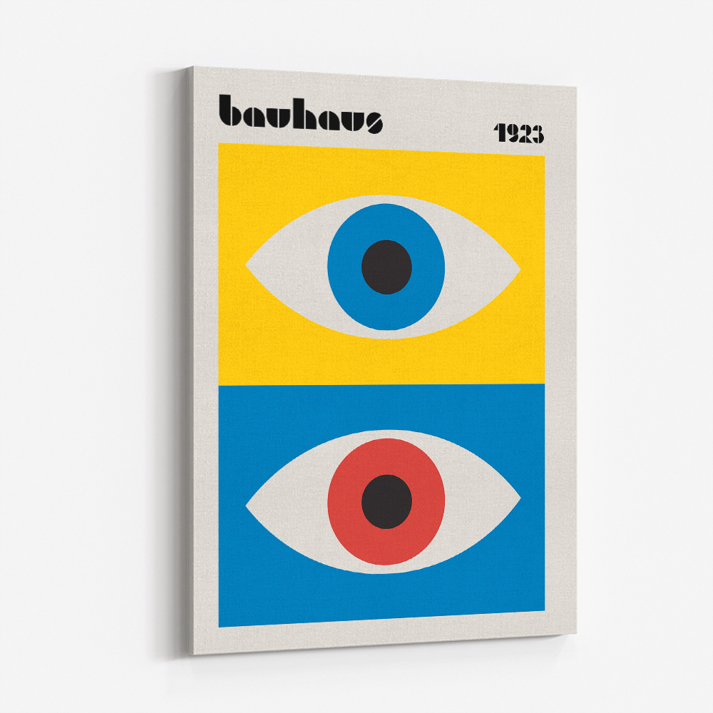 Bauhaus Eyes Abstract