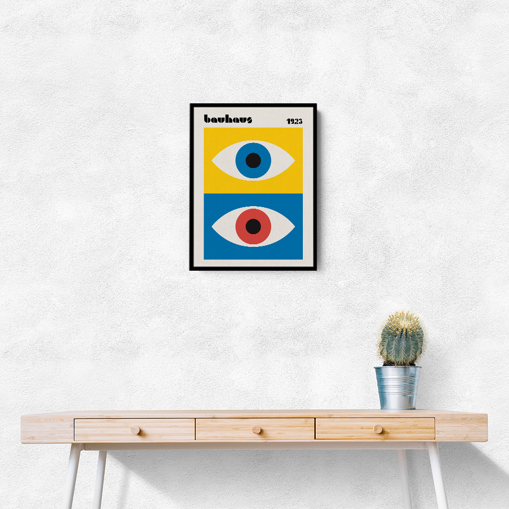 Bauhaus Eyes Abstract