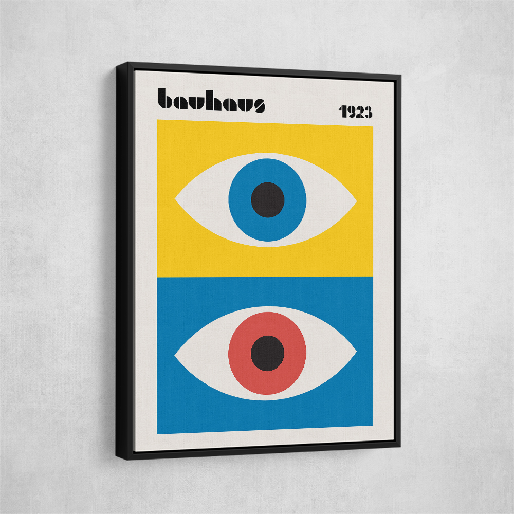 Bauhaus Eyes Abstract