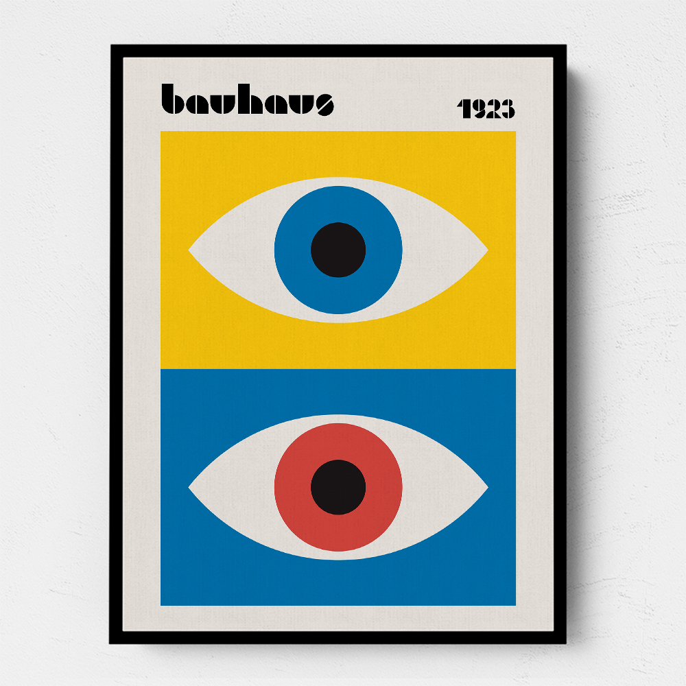 Bauhaus Eyes Abstract