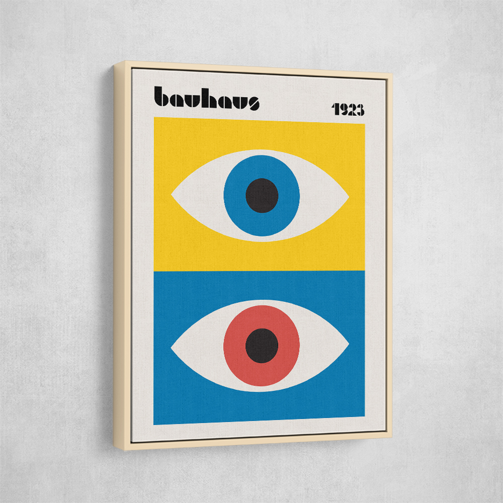 Bauhaus Eyes Abstract