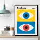 Bauhaus Eyes Abstract