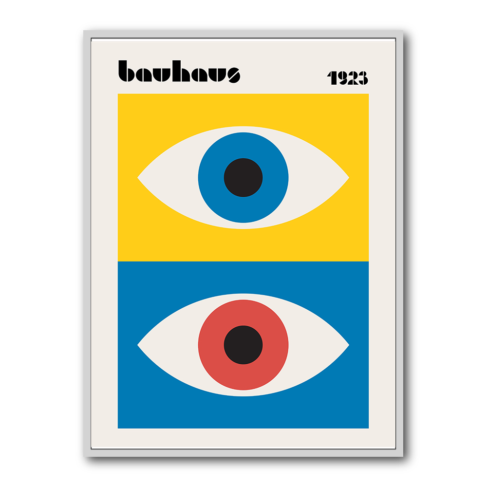 Bauhaus Eyes Abstract