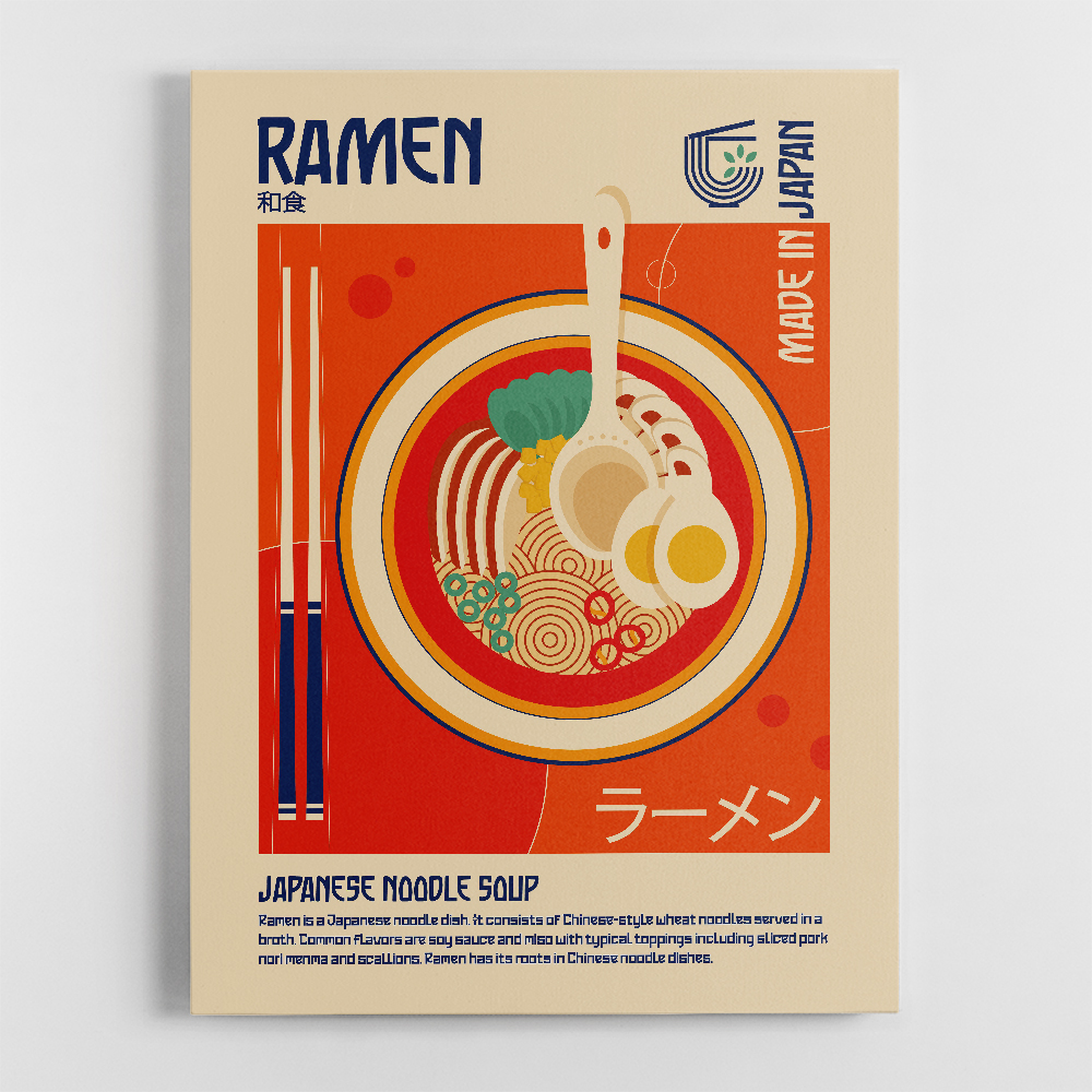 Ramen Japanese Food Print