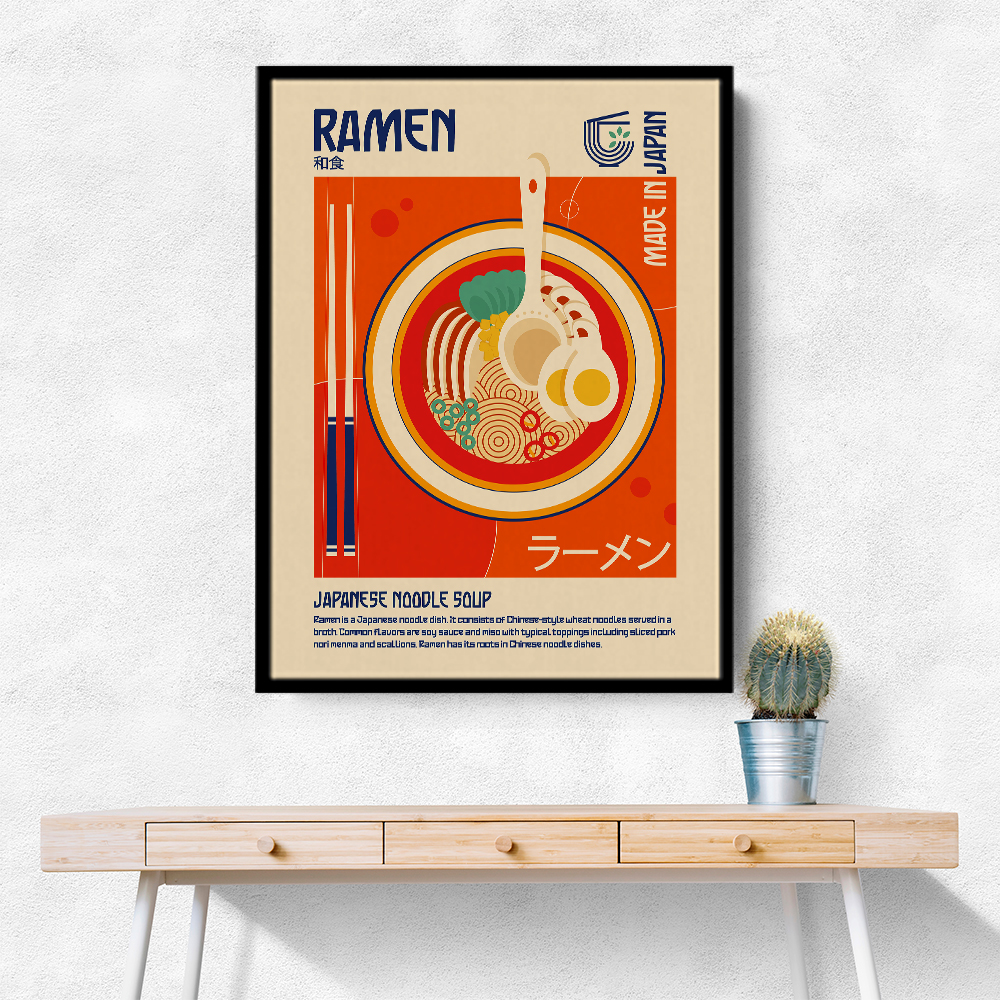 Ramen Japanese Food Print