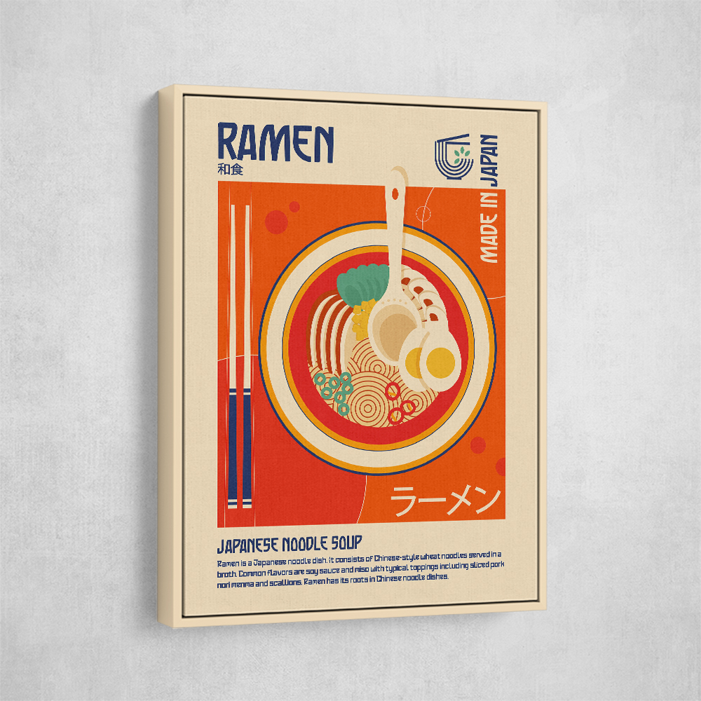 Ramen Japanese Food Print