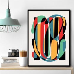 Love Abstract Design