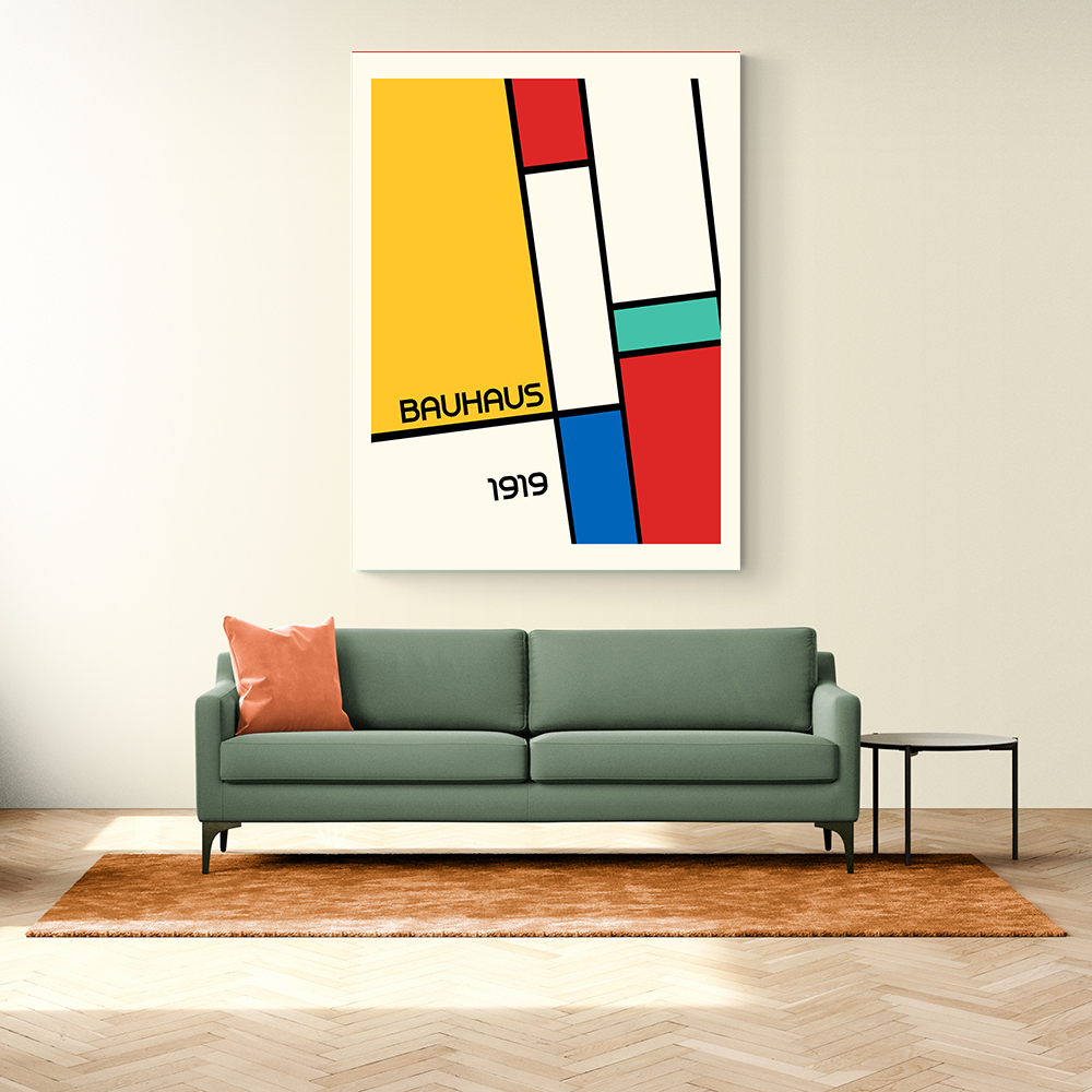 Bauhaus Geometric Design Retro 1