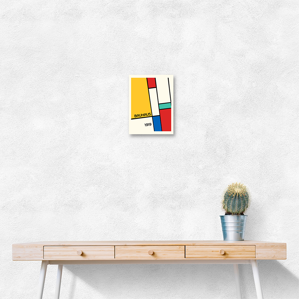 Bauhaus Geometric Design Retro 1