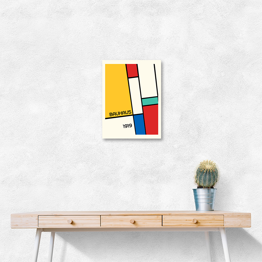 Bauhaus Geometric Design Retro 1