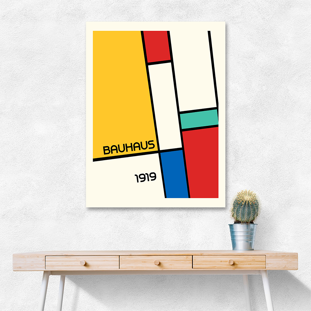 Bauhaus Geometric Design Retro 1