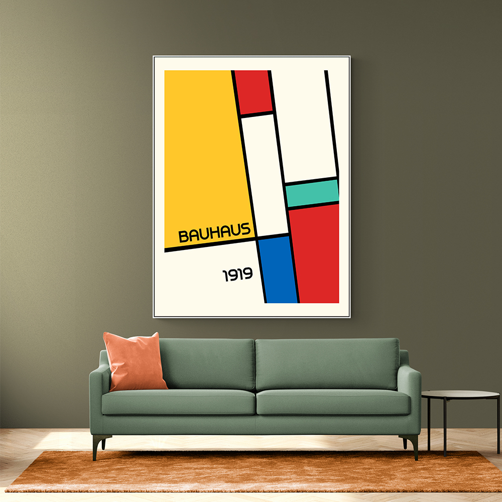 Bauhaus Geometric Design Retro 1