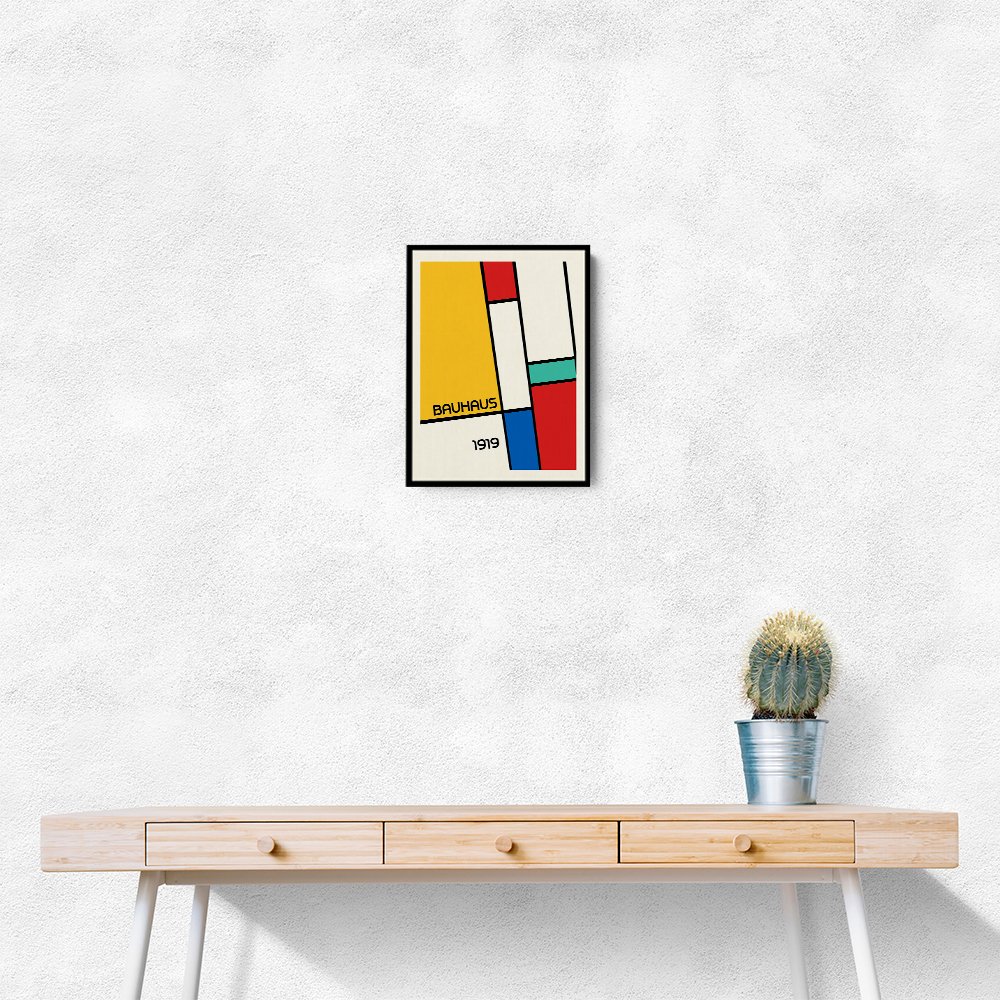 Bauhaus Geometric Design Retro 1