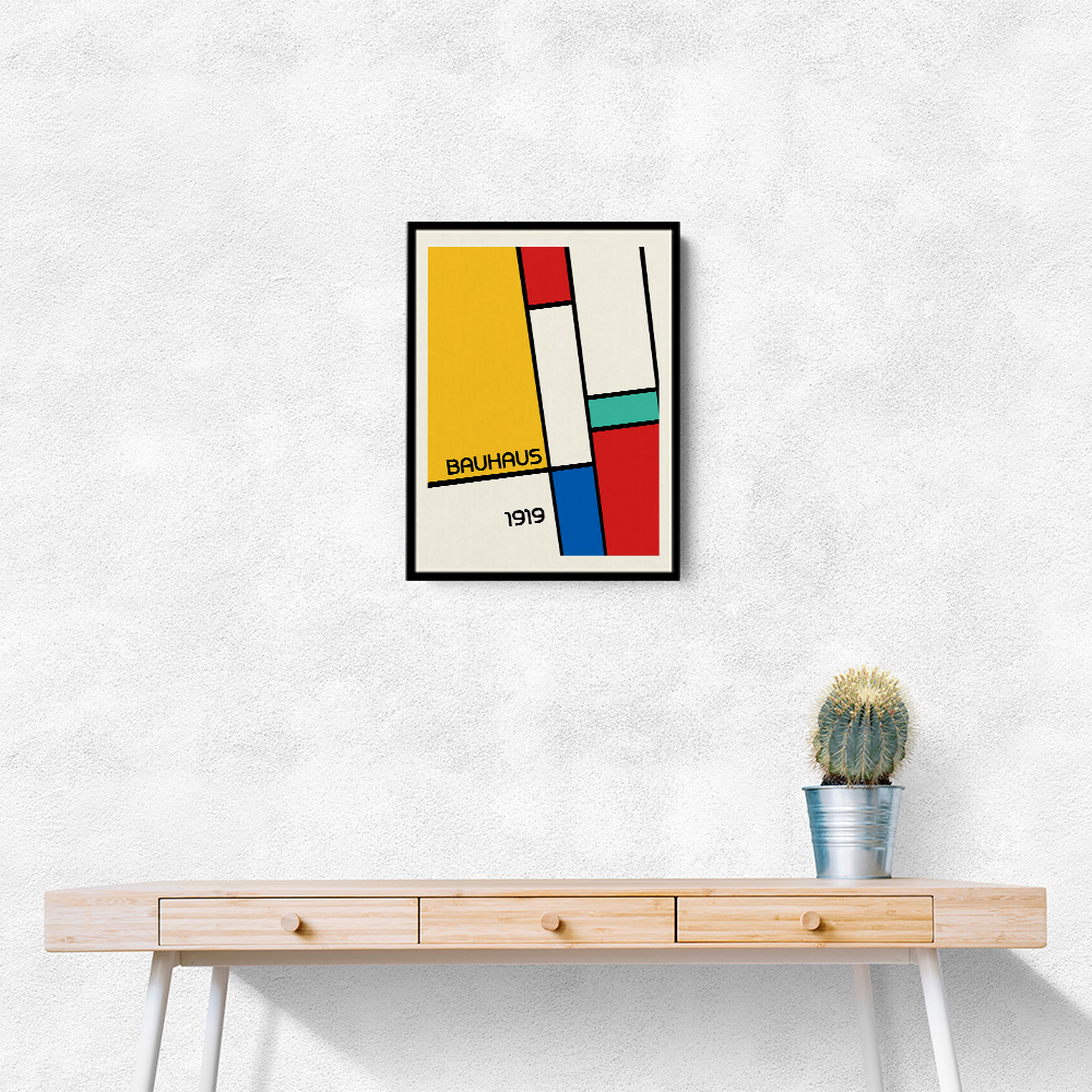 Bauhaus Geometric Design Retro 1