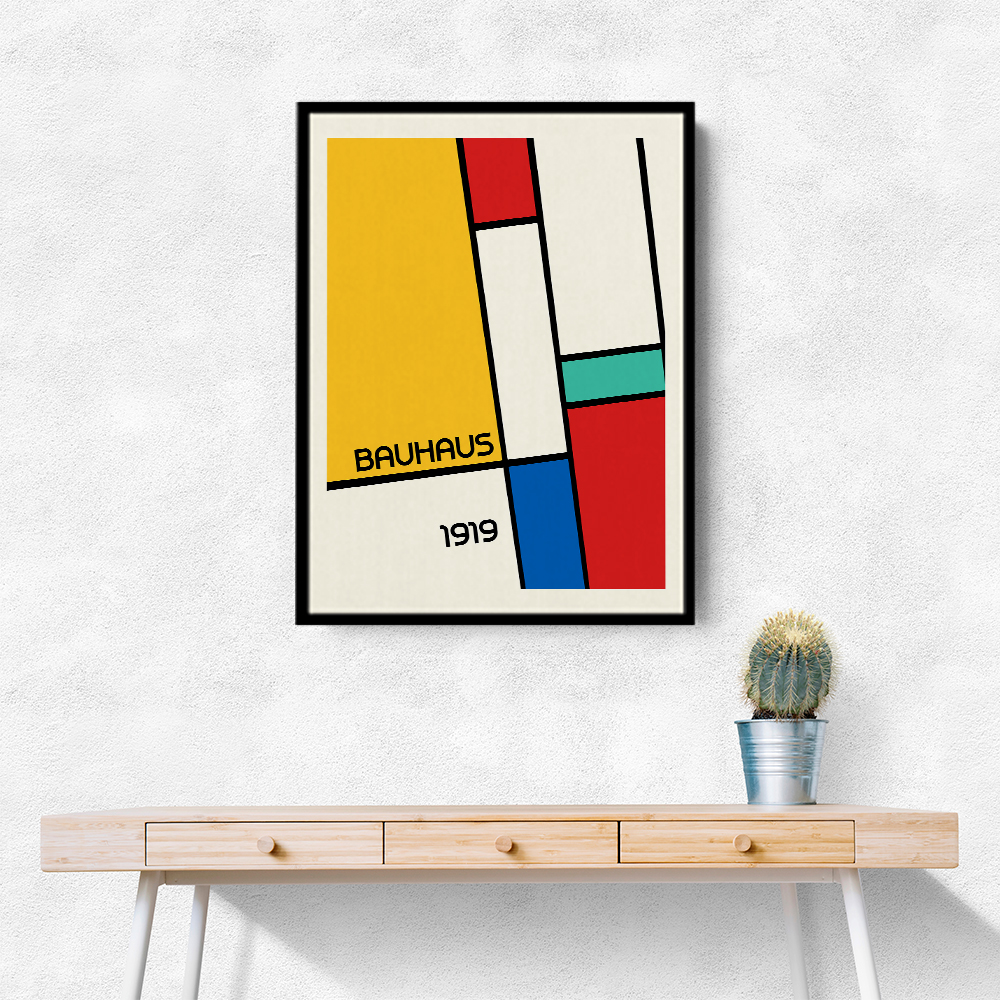 Bauhaus Geometric Design Retro 1