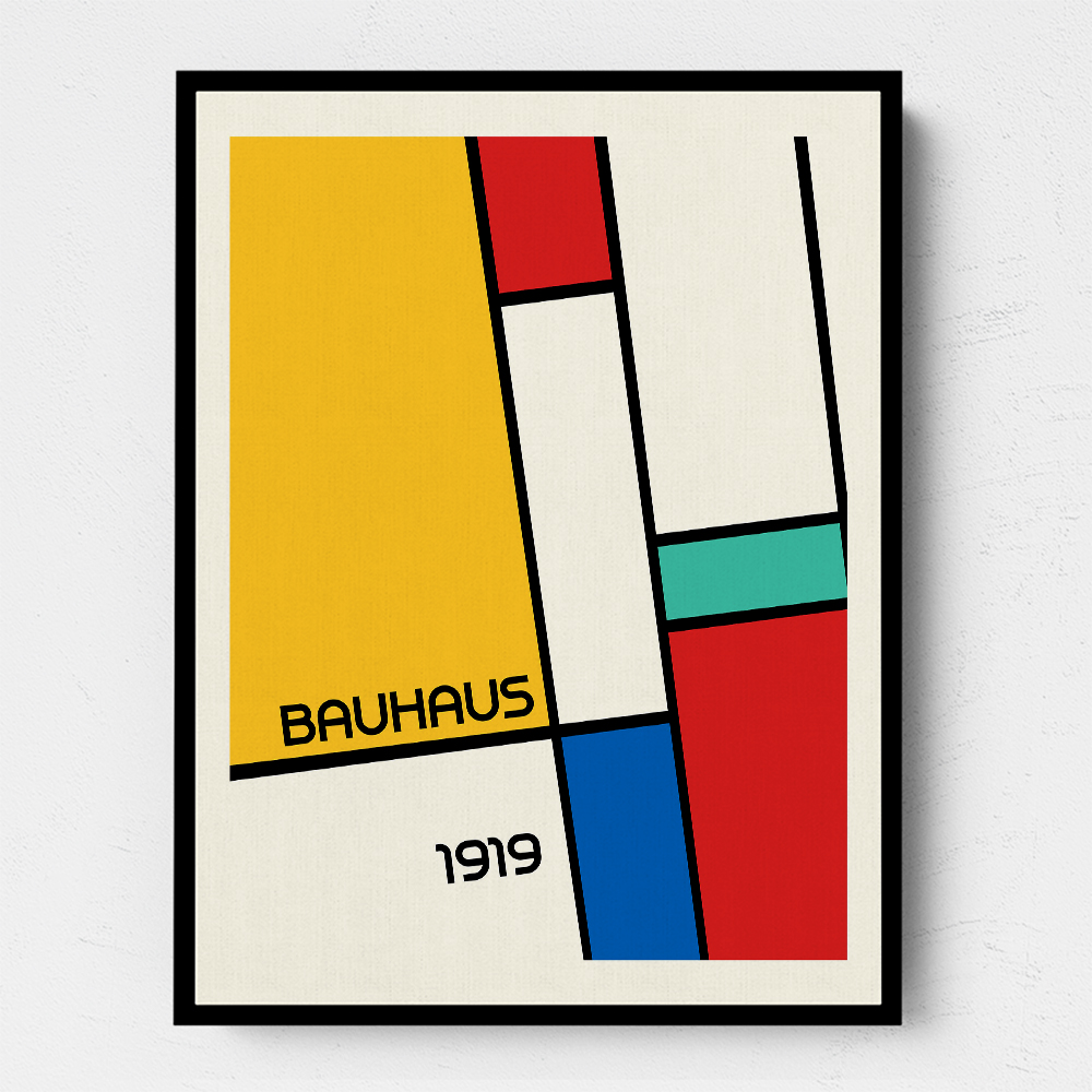 Bauhaus Geometric Design Retro 1