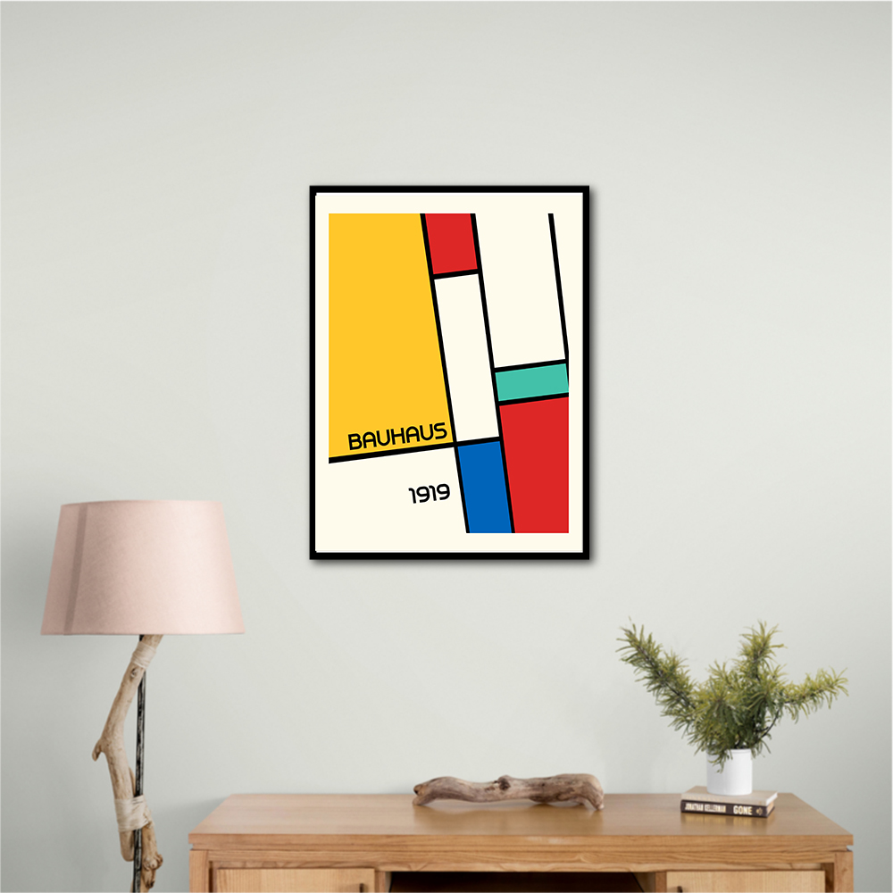 Bauhaus Geometric Design Retro 1