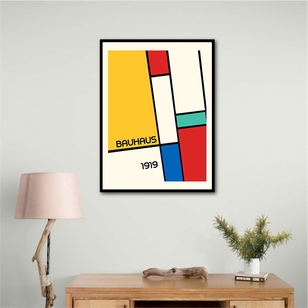 Bauhaus Geometric Design Retro 1