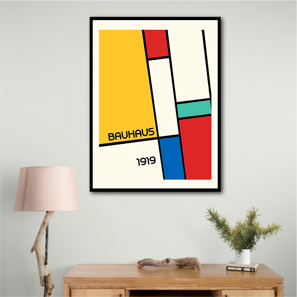 Bauhaus Geometric Design Retro 1