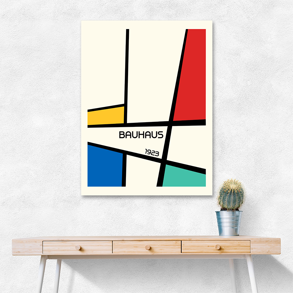 Bauhaus Geometric Design Retro 2