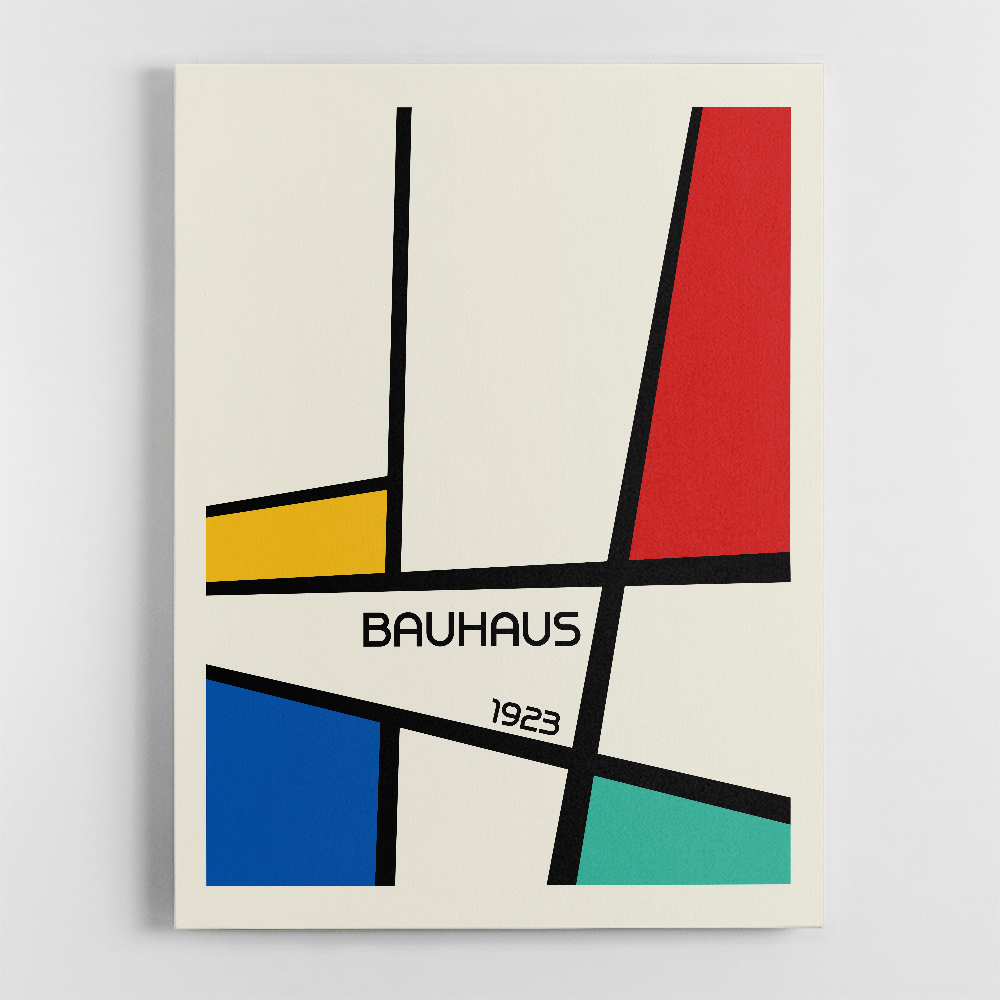 Bauhaus Geometric Design Retro 2