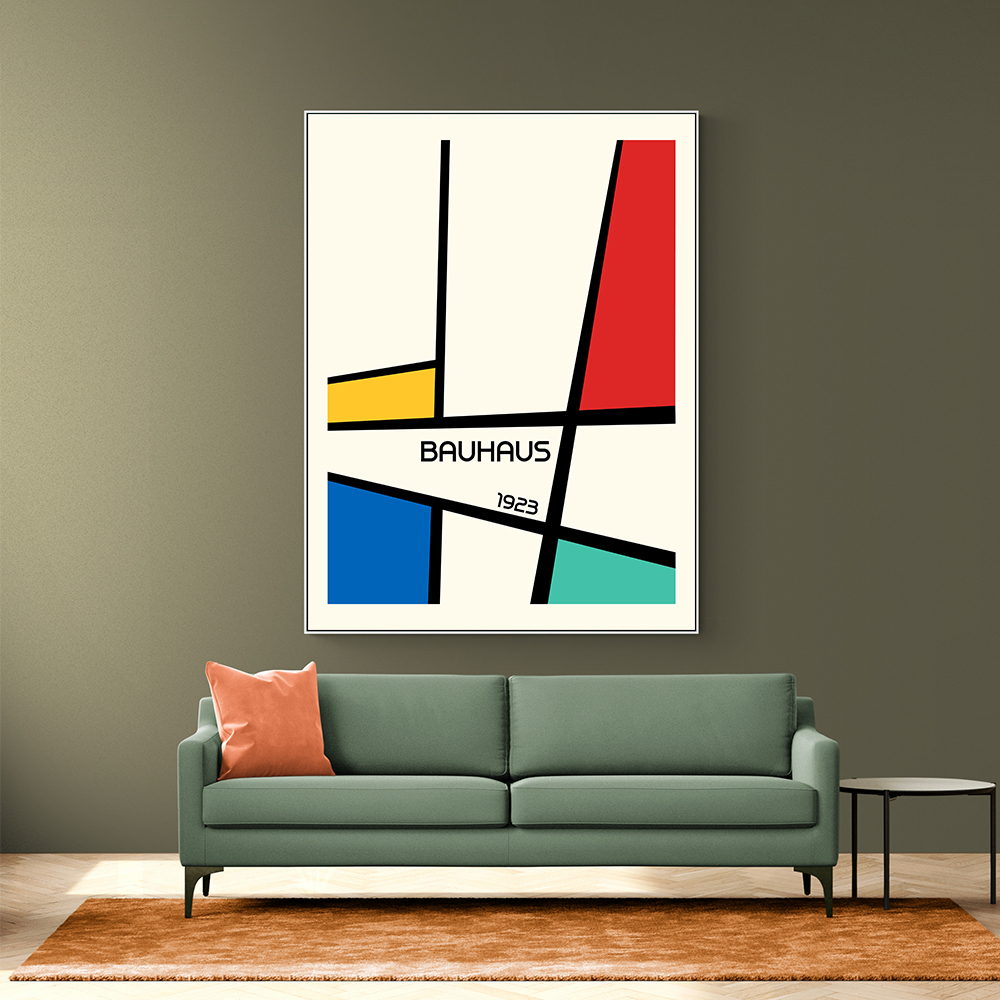 Bauhaus Geometric Design Retro 2