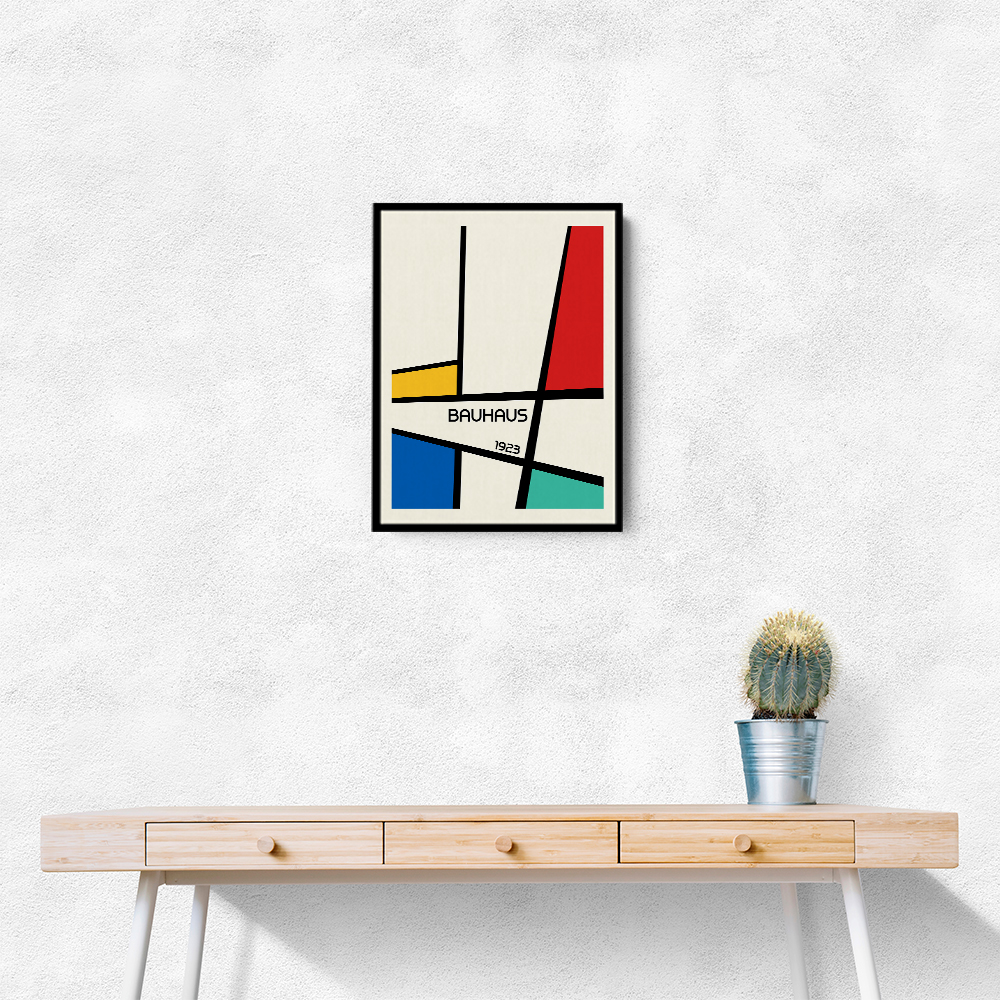 Bauhaus Geometric Design Retro 2