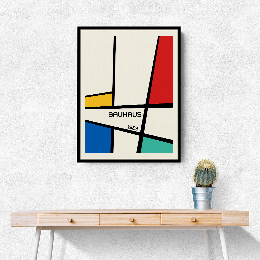 Bauhaus Geometric Design Retro 2