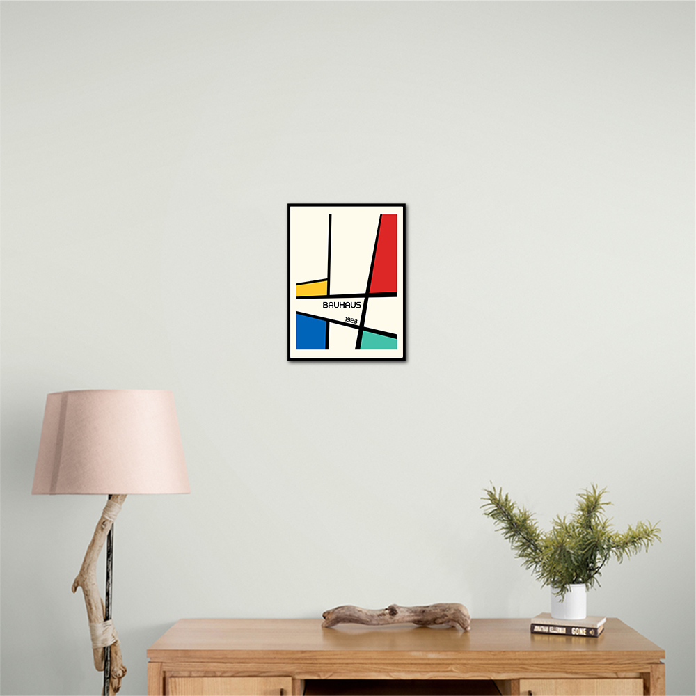 Bauhaus Geometric Design Retro 2