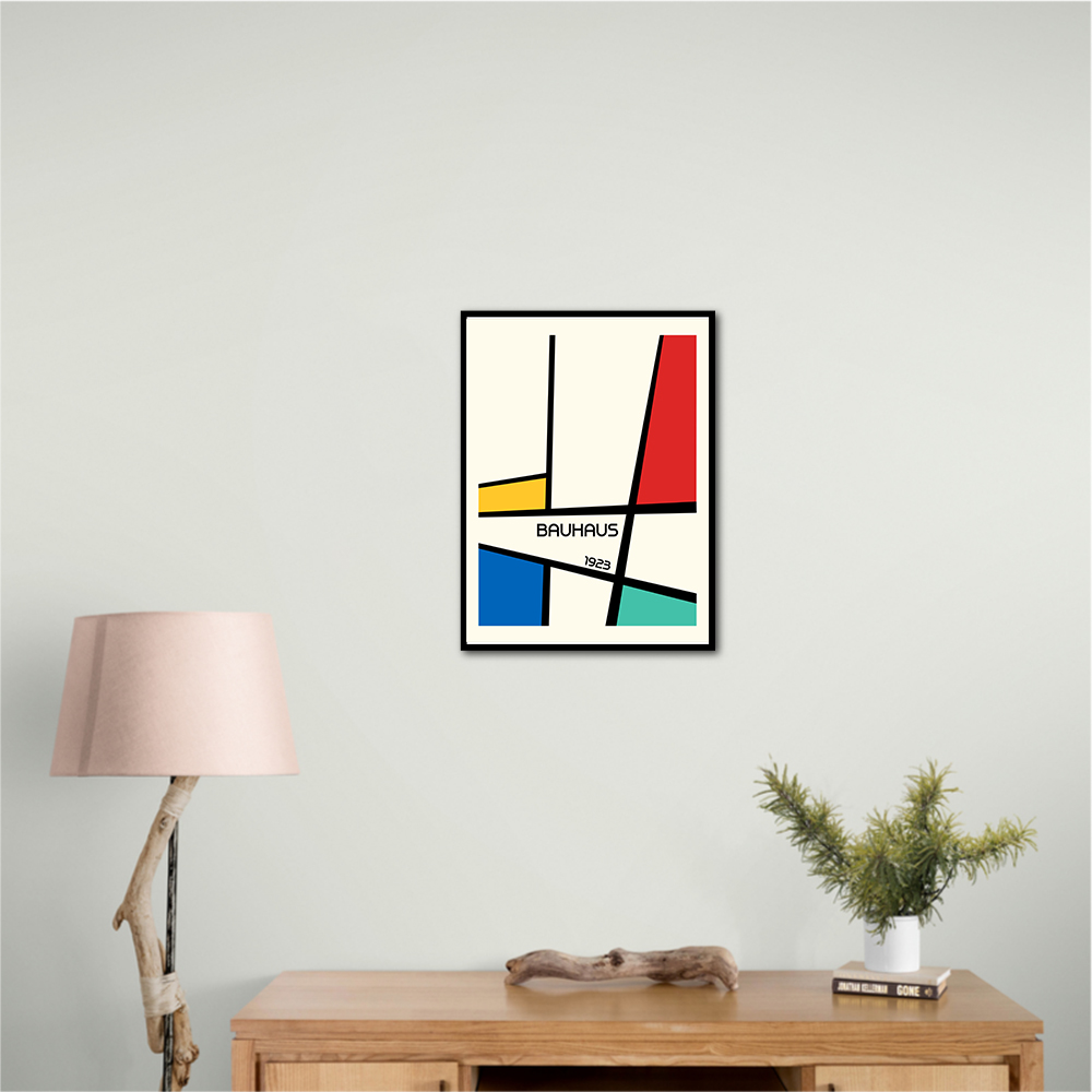 Bauhaus Geometric Design Retro 2